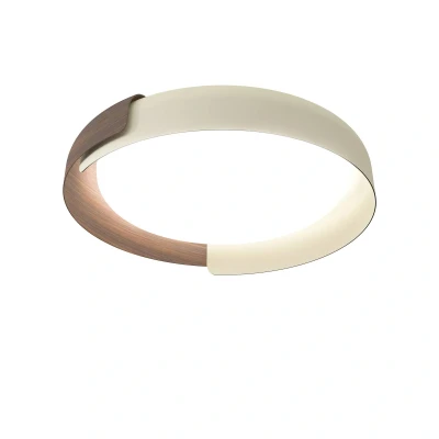 Afbeelding van Kundalini Dala LED plafondlamp zand/hout