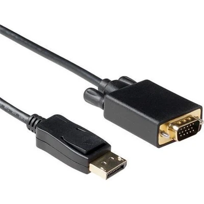 Afbeelding van ACT AK3999 Verloopkabel DisplayPort Male VGA 2 meter