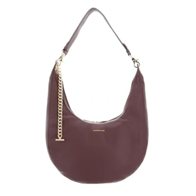 Afbeelding van MANDARINA DUCK Schoudertas Mellow Leather Hobo Bag Balsamic Bruine