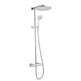 Afbeelding van Huber Dado Cascade Douchekolom met thermostaatkraan Chroom DCC7802021