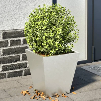 Afbeelding van vidaXL Plantenbakken 2 st 30x30x30 cm roestvrij staal