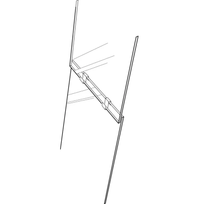 Afbeelding van 6 stuks! Glashaken / crochets a verre S 20 X Royal Well