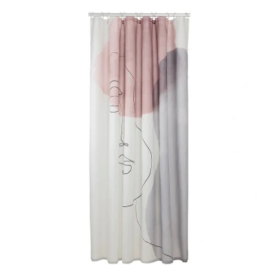 Afbeelding van Sealskin Made Douchegordijn 180x200 cm Polyester Meerkleurig