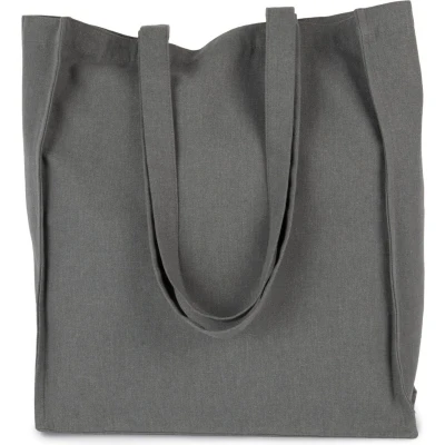 Afbeelding van Kimood Rechthoekige ‘K loop’ shopper KI5223 Iron Grey Jhoot