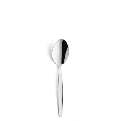 Afbeelding van Grunwerg Economy Collection Theelepels, 18/0 roestvrij staal, 999P effen patroon bestek verpakking van 12,375,31,5 x 22 17 cm, staal