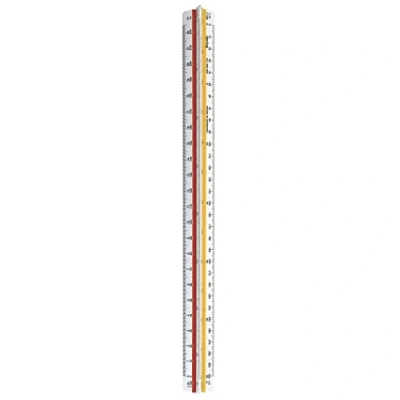 Afbeelding van Rotring Driekantige Schaallat 1:20; 1:25; 1:50; 1:75; 1:100 En 1:125