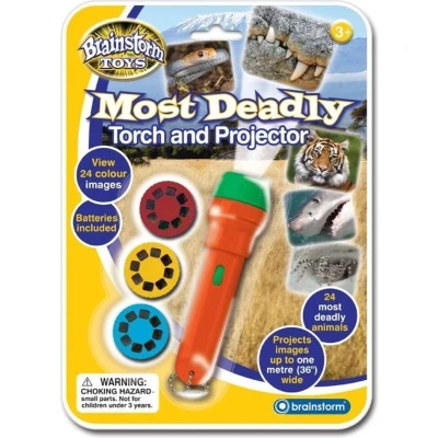 Afbeelding van Brainstorm Toys Zaklampprojector Most Deadly gevaarlijke dieren