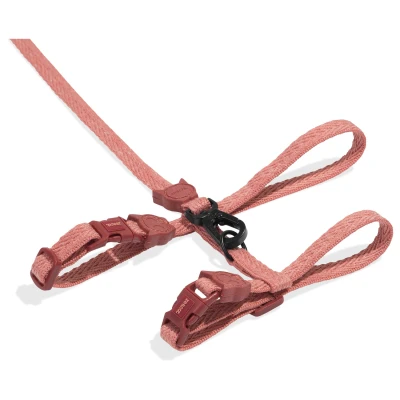 Afbeelding van Zee.Dog Canyon Harnas + Lijn Kattenharnas 20 30x1.0 cm Lichtroze Set One Size