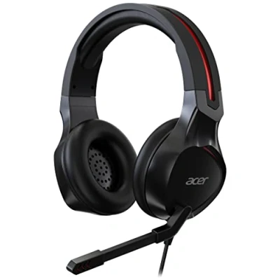 Image de Micro casque Gaming Acer Nitro Noir et Rouge
