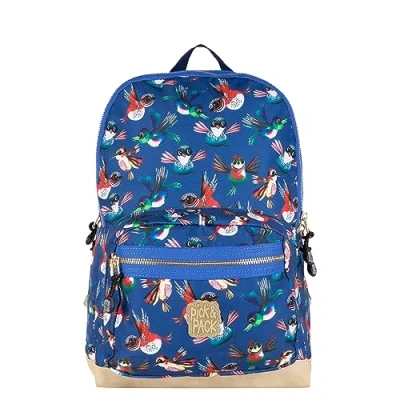 Afbeelding van Pick &amp; Pack Birds Backpack S navy