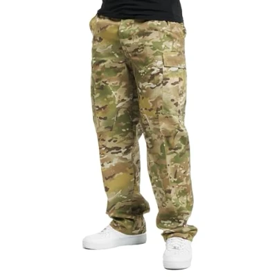 Afbeelding van Brandit US Ranger tactical camo Cargobroek XL Bruin