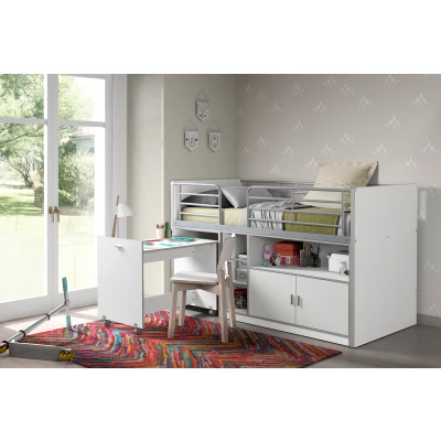 Afbeelding van LUCEVI Bonny 91 Halfhoogslaper 90x200cm wit