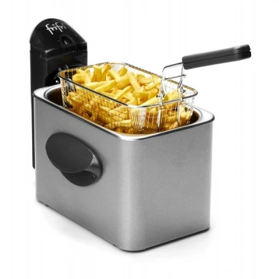 Afbeelding van Frifri Friteuse 2.5ltr 800 gr frites 2000 w ; manteau métal; 10 an 1900