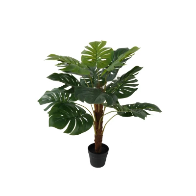 Afbeelding van present time Artificial Plant Monstera Large