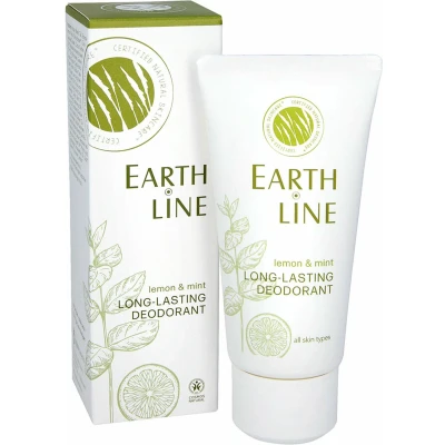 Afbeelding van Earth Line Long Lasting Deodorant Lemon &amp; Mint 50ML