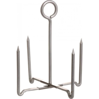 Afbeelding van Kitchencraft Ovenrek Aardappel 12,5 X 14,5 Cm Aluminium Zilver