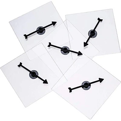 Afbeelding van 5 stuks transparante gummetjes voor games en lessen