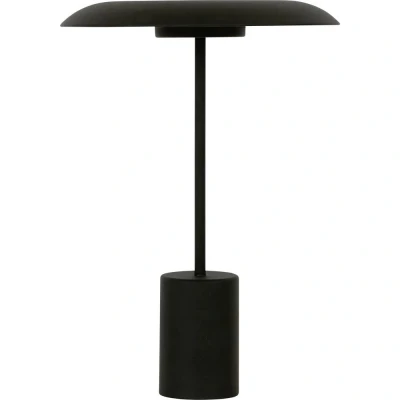 Afbeelding van Beacon LED tafellamp Smith, zwart, metaal, USB poort