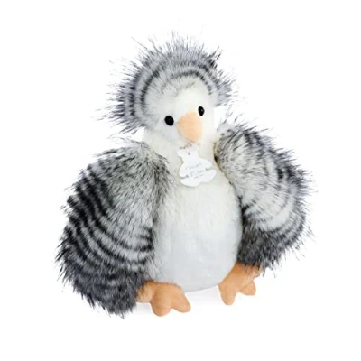 Afbeelding van Histoire d&#039;ours Les chamétres Chics Poulettes pluche kip wit 20 cm cadeau voor geboorte HO3217
