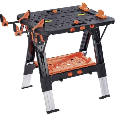 Afbeelding van JORGENSEN M60Pro M60Pr 2 in 1 mobiele werkbank hoogte verstelbaar Universeel, Werkplaats (b x d) 635 mm 787