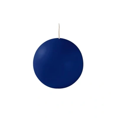 Afbeelding van Cereria de Giorgio Risthò Kaarsen, bal, was, blauw, 10 x cm, 4 stuks