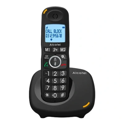 Afbeelding van Draadloze telefoon Alcatel XL 595 B Zwart
