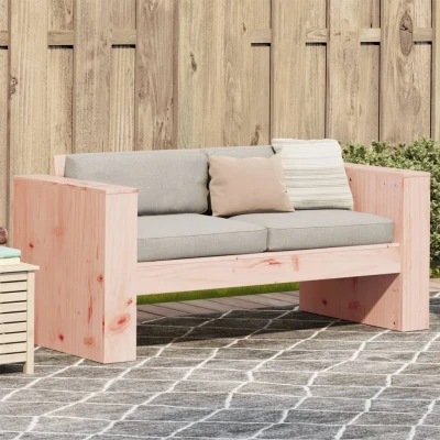 Afbeelding van Tuinbank 2 zits 134x60x62 cm massief douglashout