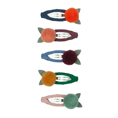 Afbeelding van Mimi &amp; lula haarspeldjes mini pom petal 5st