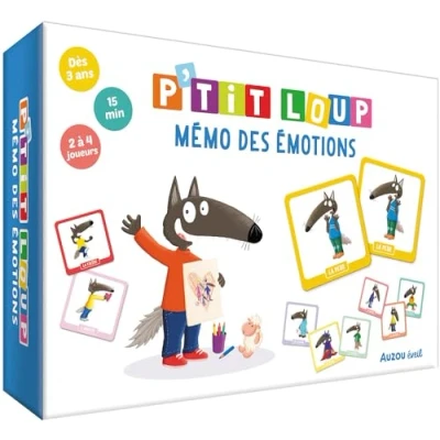 Afbeelding van P&#039;TIT LOUP MON MEMO DES EMOTIONS