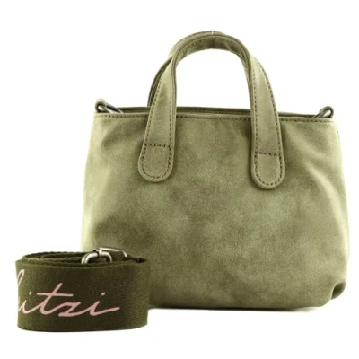 Afbeelding van Fritzi aus Preußen Handtas Schoudertas Big Baby Vintage Crossbody Bag Moss Kaki