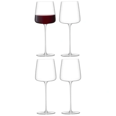 Afbeelding van L.S.A. Metropolitan Glas Grand Cru 680 ml Set van 4 Stuks Transparent / Glass