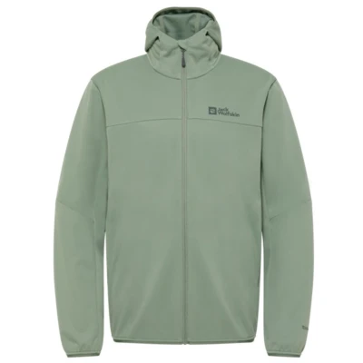 Afbeelding van Jack Wolfskin Feldberg Hoody Men Softshell Heren Groen Maat XL