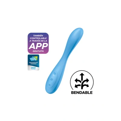 Afbeelding van Satisfyer G Spot Flex 4+ Blauw