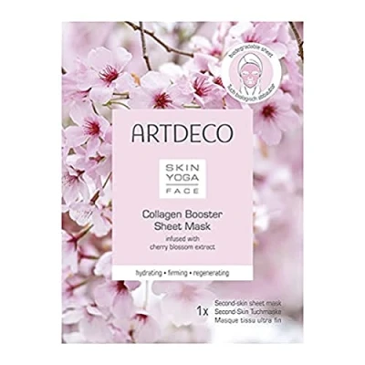 Afbeelding van ARTDECO Collagen Booster Sheet Mask hydraterend stoffen masker, per stuk verpakt (1 x 23 ml)