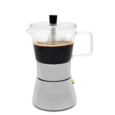 Afbeelding van Leopold Vienna Percolator Otto 4 kops RVS