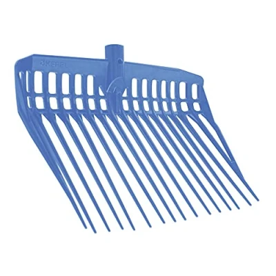 Afbeelding van MM Eurotool Paardenstalvork Polycarbonaat Blauw Exclusief Steel