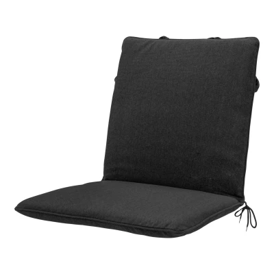 Afbeelding van Madison Stapelstoel kussen Canvas Eco+ black 97x49cm