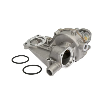 Afbeelding van HEPU P519 Waterpomp Met pakkingen Mechanisch Metaal behuizing, 2 delen, behuizing AUDI: A4 B5 Saloon, A6 C4 C5 Saloon
