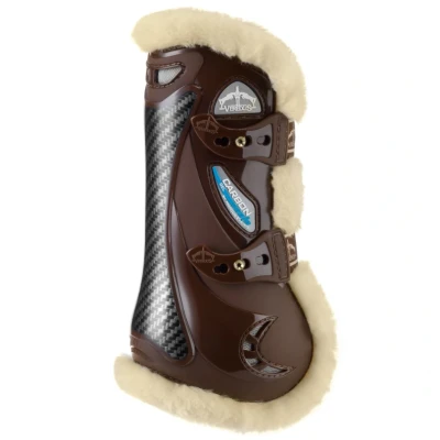 Image de Veredus Protèges Tendons Carbon Gel Vento Front STS Marron M