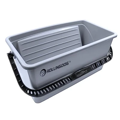 Afbeelding van ROLLINGDOG Jumbo verfemmer 45,7 cm extra grote kunststof verfbak voor gebruik met een verfroller van
