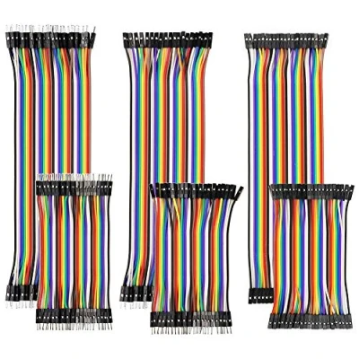 Afbeelding van YXPCARS 240 stuks jumper kabel 10 cm en 20 stekker naar bus aansluitplaat voor Arduino