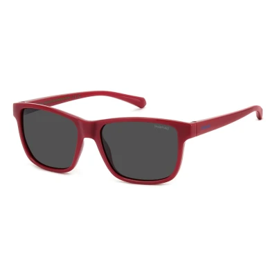 Afbeelding van Polaroid kids Zonnebril PLD 8067/S Volwassenen Rood Polariserend GRS (global recycled standerd) certificated