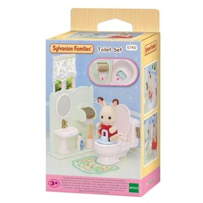Afbeelding van Sylvanian Families 5740 Toilet Set