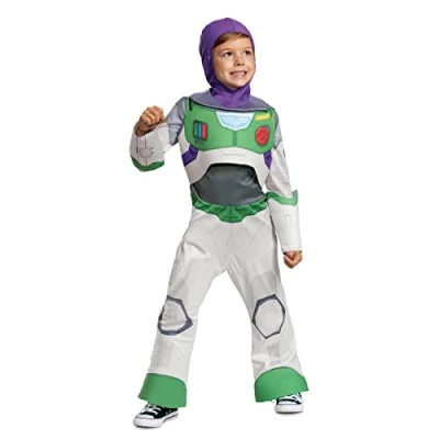 Afbeelding van Smiffys Disney Pixar Buzz Lightyear Classic Kinder Kostuum Kids tm 8 jaar Multicolours
