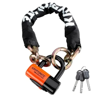 Image de Kryptonite new york noose 1275 antivol haute sécurité avec disque de verrouillage à barre transversale innovant