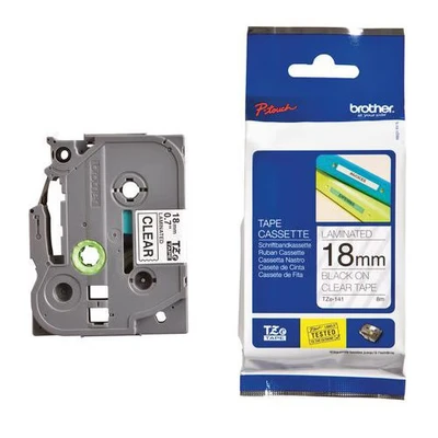 Afbeelding van Brother Compatible TZe 211 tape zwart op wit 6 mm x 8 m