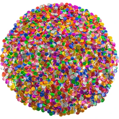 Afbeelding van Colorations Gekleurde Pailletten, 100 gram