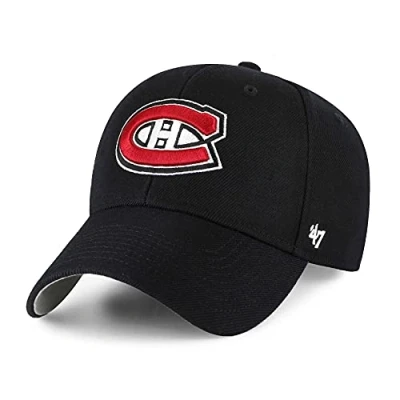 Afbeelding van 47brand czapka Montreal Canadiens kolor czarny z aplikacją H.MVP10WBV.BKD
