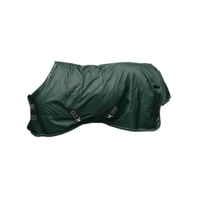 Afbeelding van Kentucky Horsewear Winterdeken 1680D 155 cm / 6&#039;9 Vegan konijnenvacht Donkergroen