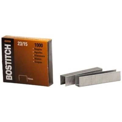 Afbeelding van Bostitch Nietjes 23 15 1m, Mm, Verzinkt, Voor B310hds, 00540, Hd 23l17, 12f